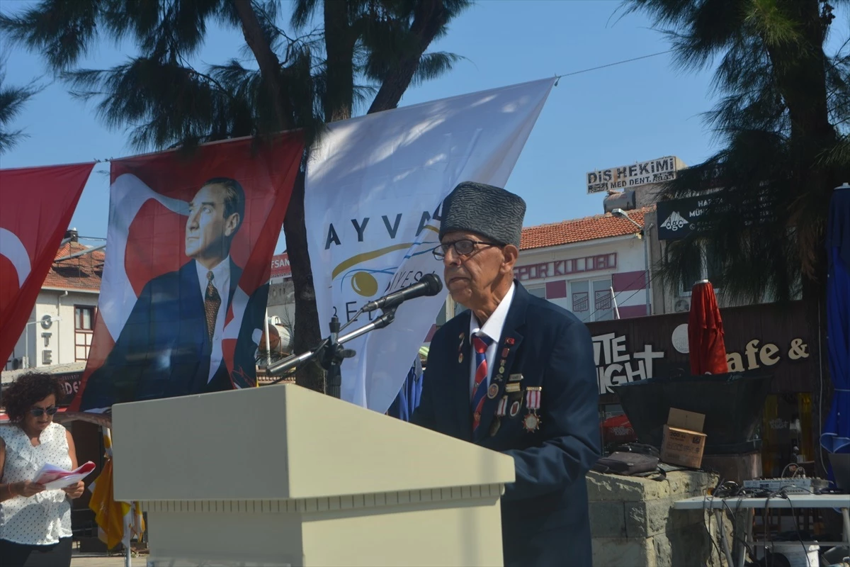 Kıbrıs Barış Harekatı’nın 50. yılı Ayvalık’ta kutlandı
